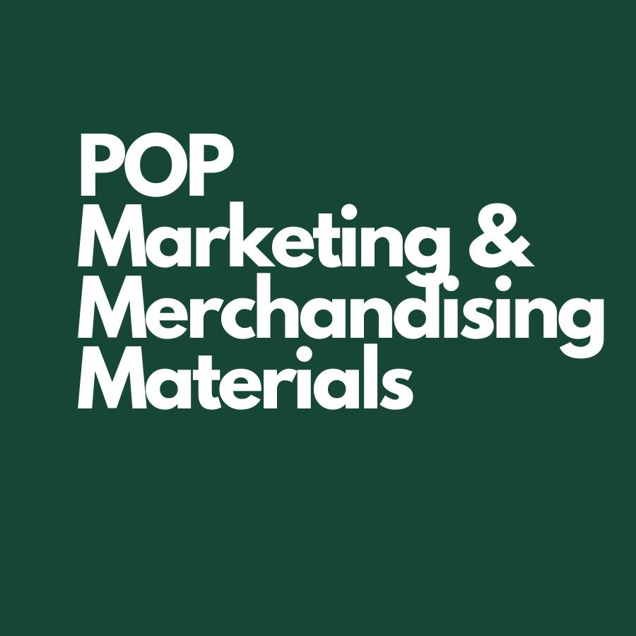 POP Marketing & Merchandising Materials