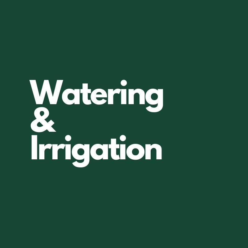 Water & Irrigation